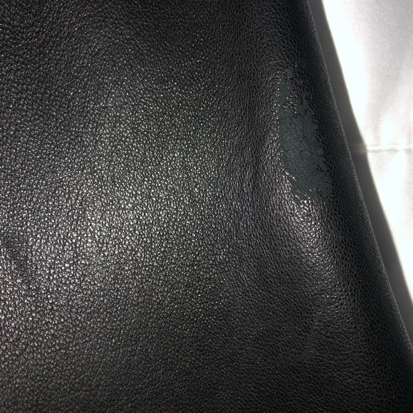 CONTEXT Black Leather Jacket - Picture 8 of 9